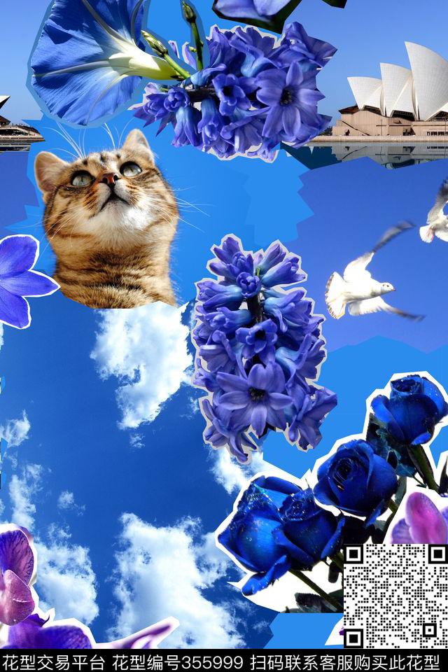 ♥红桃A〖波普艺术〗♥红桃A〖景观风景〗数码印花华亿平台下载（图片编号: 355999） - 瓦栏（Walan）