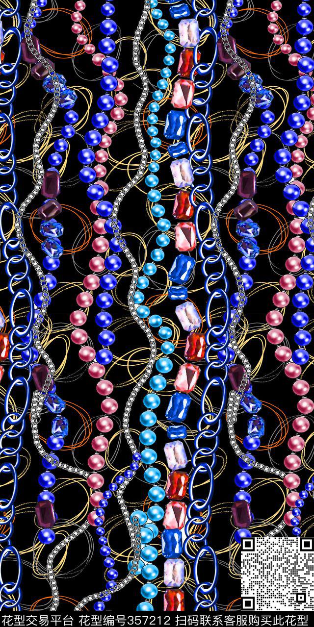 W-珠宝配饰/Jewellery数码印花华亿平台下载（图片编号: 357212） - 瓦栏（Walan）