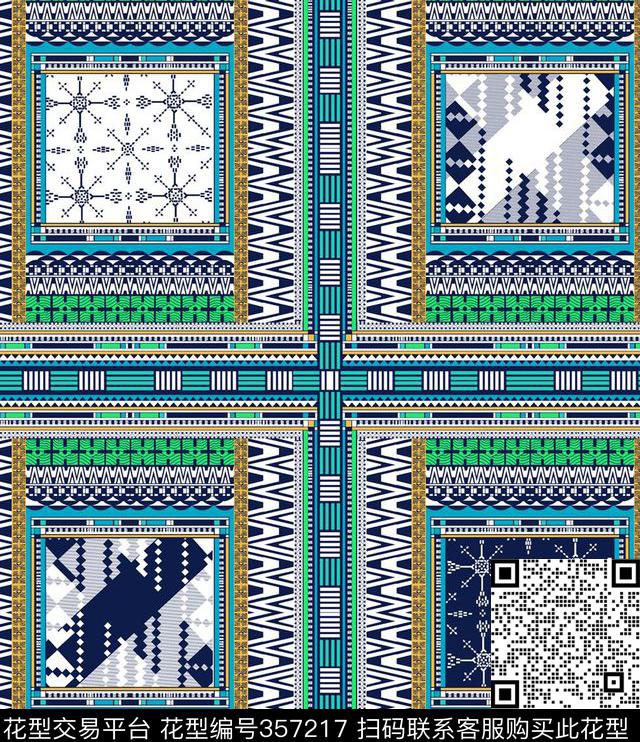 传统印花华亿平台下载（图片编号: 357217） - 瓦栏（Walan）