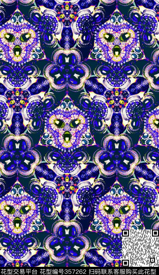 女装钻石珠宝数码印花华亿平台下载（图片编号: 357262） - 瓦栏（Walan）