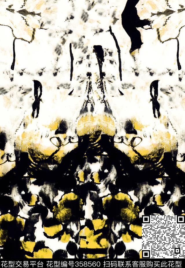 抽象数码印花华亿平台下载（图片编号: 358560） - 瓦栏（Walan）