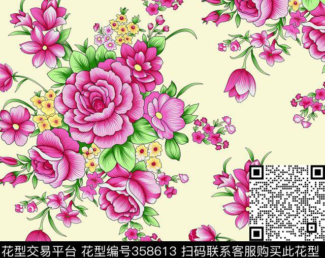 传统印花华亿平台下载（图片编号: 358613） - 瓦栏（Walan）