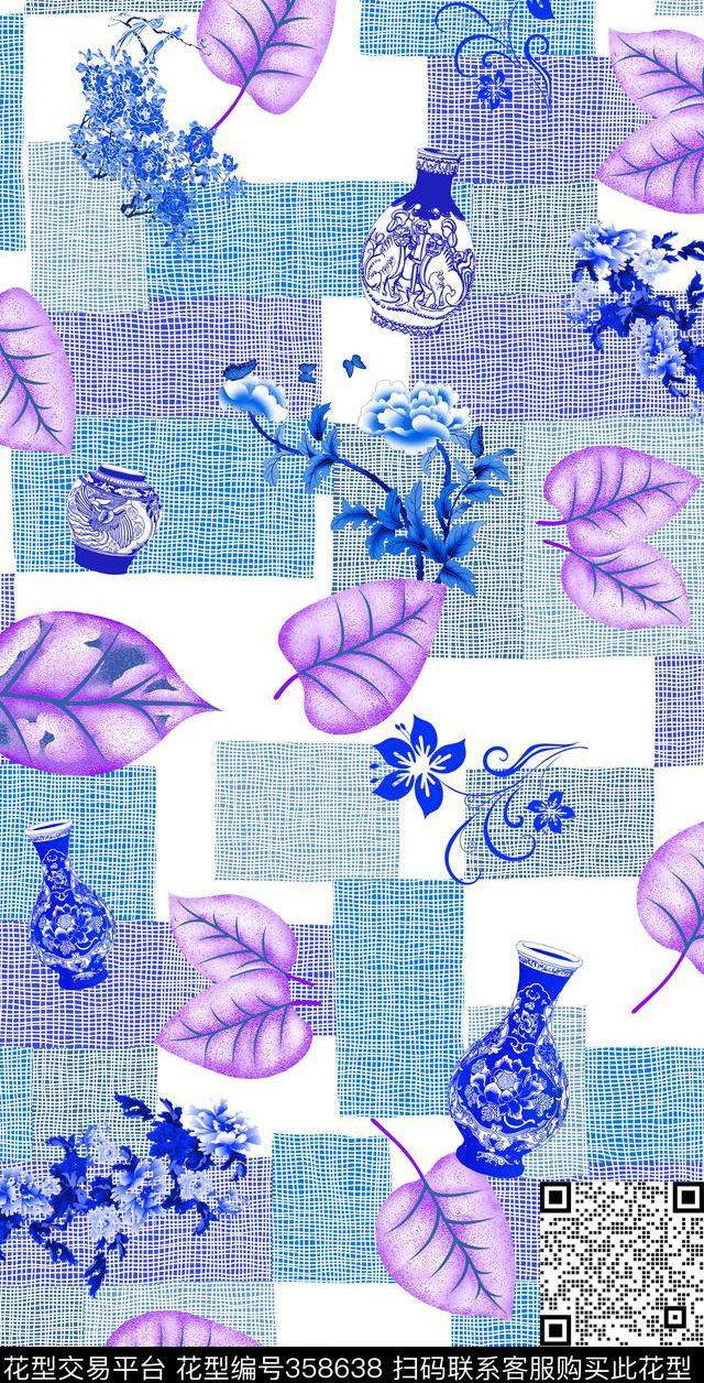 古典复古华亿平台传统印花华亿平台下载（图片编号: 358638） - 瓦栏（Walan）