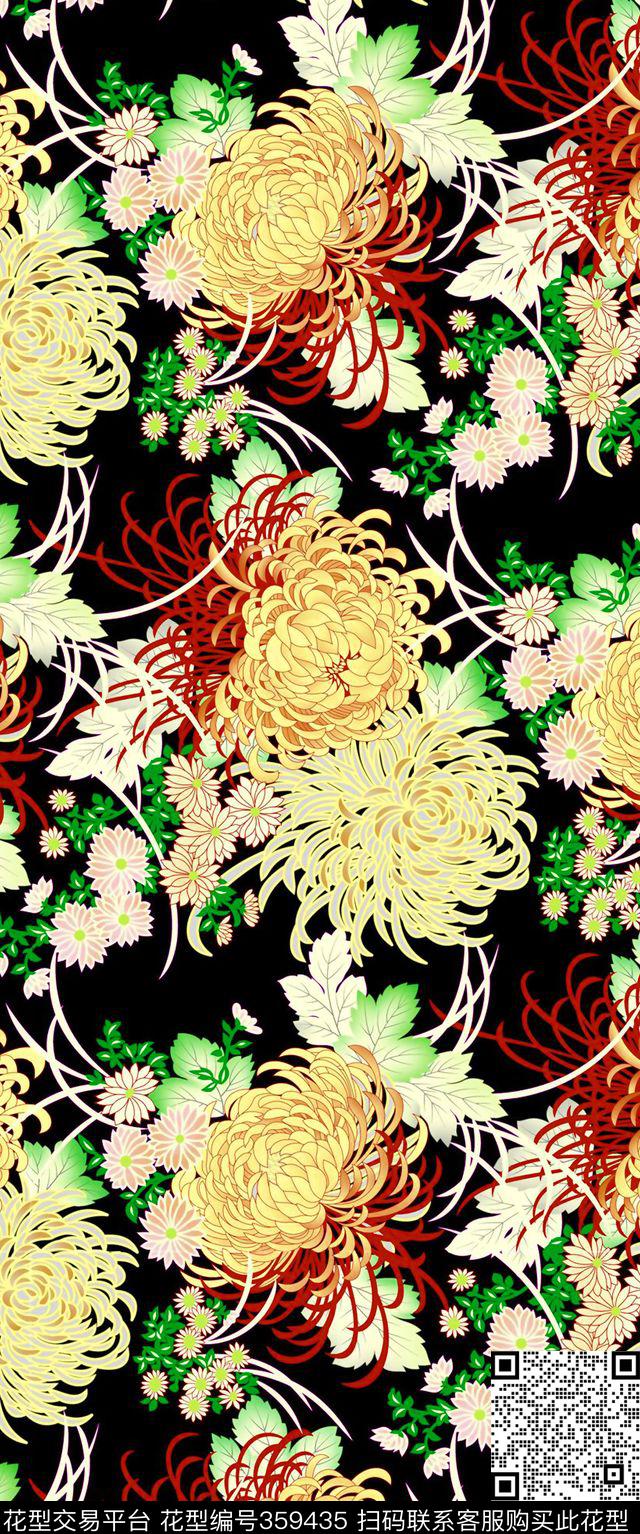 传统印花华亿平台下载（图片编号: 359435） - 瓦栏（Walan）