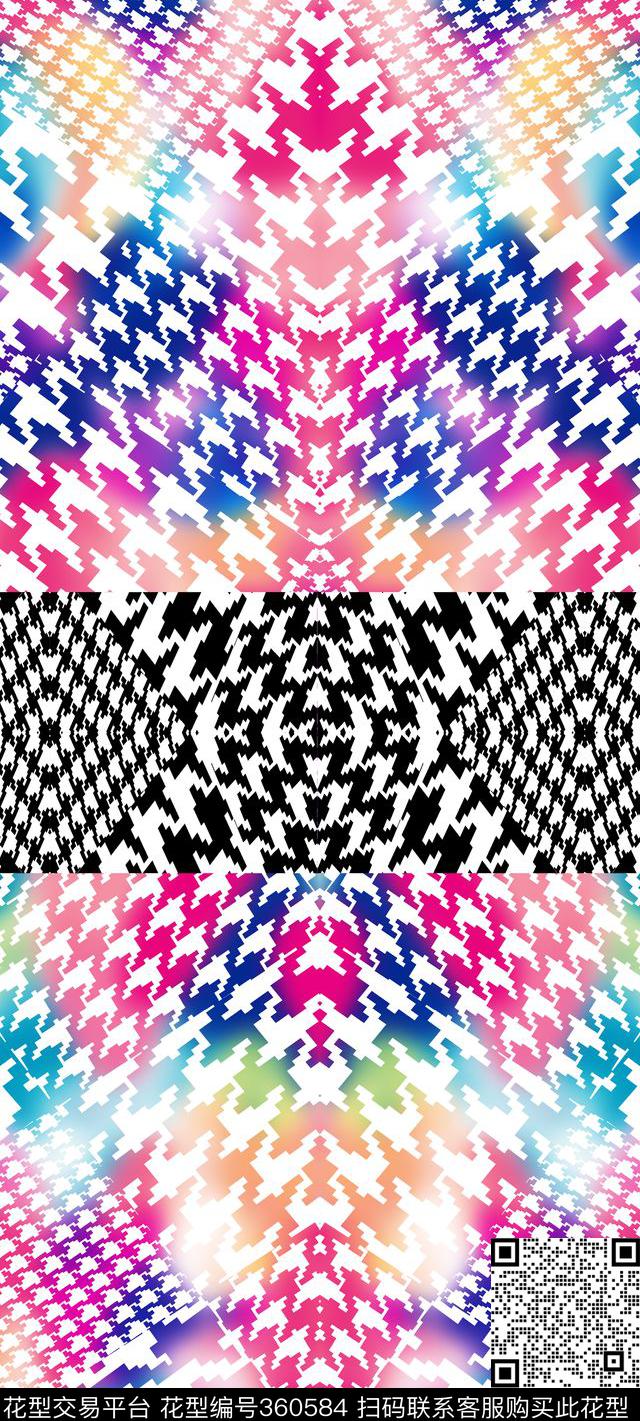 G-几何印象/Geometry数码印花华亿平台下载（图片编号: 360584） - 瓦栏（Walan）