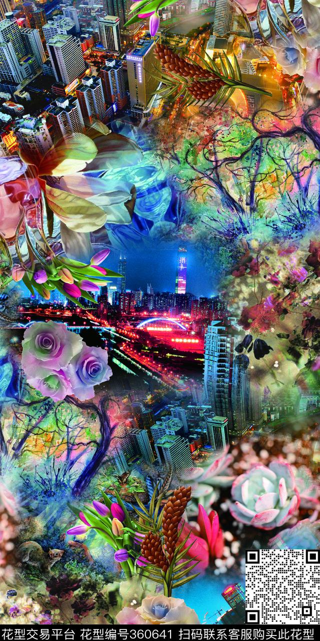 照片拼接数码印花华亿平台下载（图片编号: 360641） - 瓦栏（Walan）