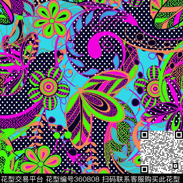 传统印花华亿平台下载（图片编号: 360808） - 瓦栏（Walan）