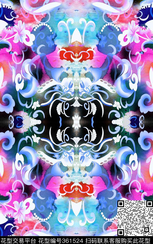 T-异域风情/Exotic数码印花华亿平台下载（图片编号: 361524） - 瓦栏（Walan）