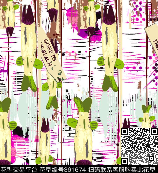 抽象花卉传统印花华亿平台下载（图片编号: 361674） - 瓦栏（Walan）