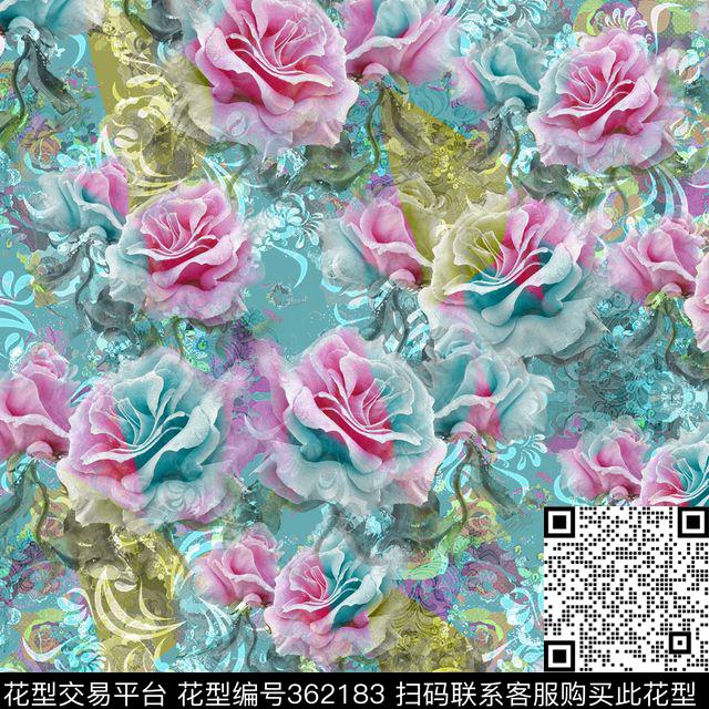 数码印花华亿平台下载（图片编号: 362183） - 瓦栏（Walan）