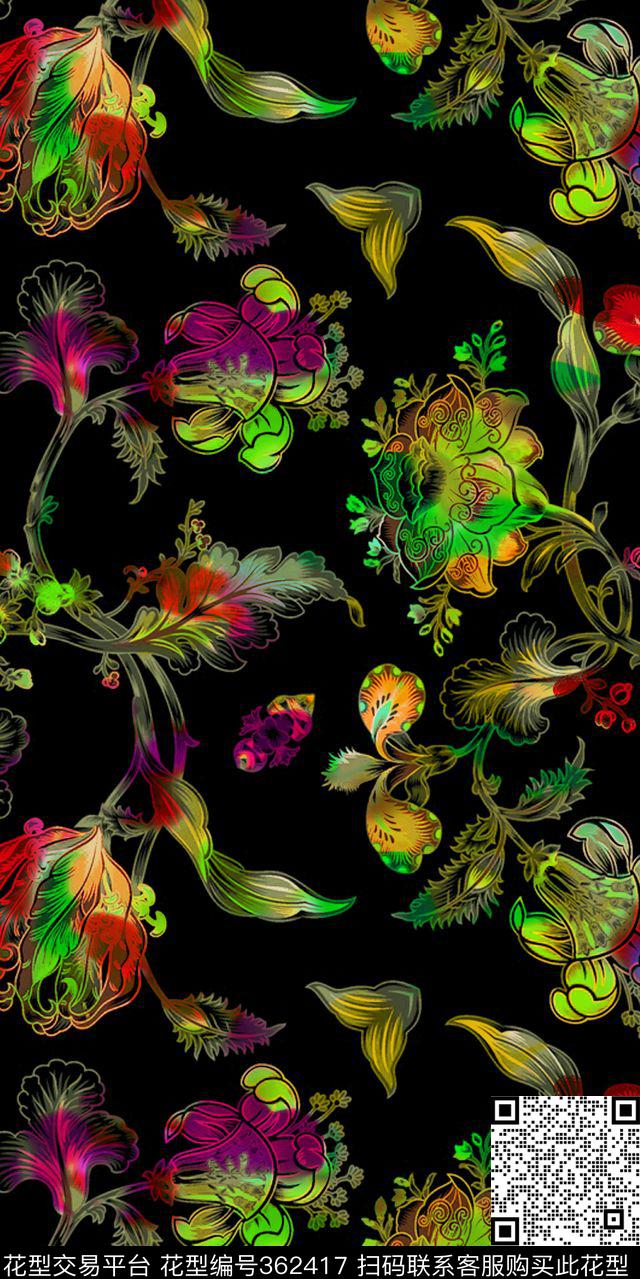 数码印花华亿平台下载（图片编号: 362417） - 瓦栏（Walan）