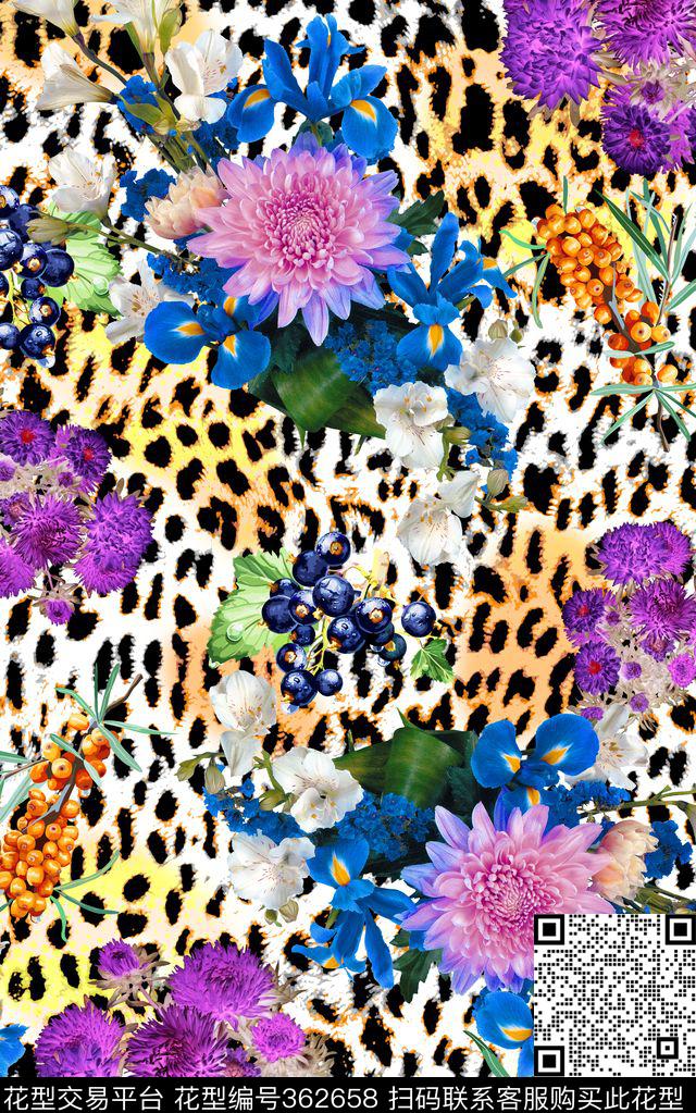 C-动物华亿平台/Animal数码印花华亿平台下载（图片编号: 362658） - 瓦栏（Walan）