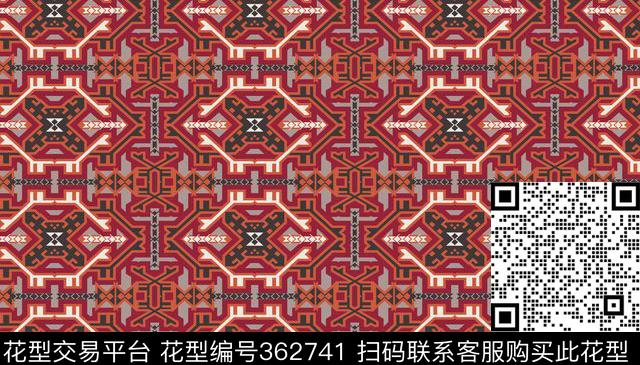 传统印花华亿平台下载（图片编号: 362741） - 瓦栏（Walan）