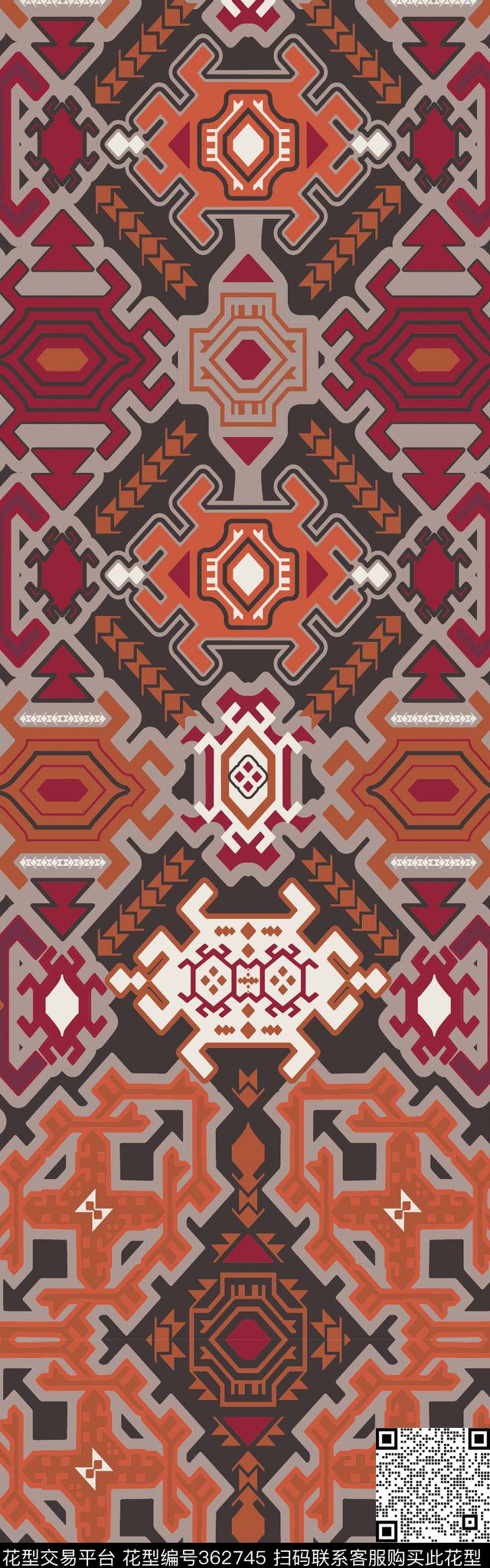 传统印花华亿平台下载（图片编号: 362745） - 瓦栏（Walan）