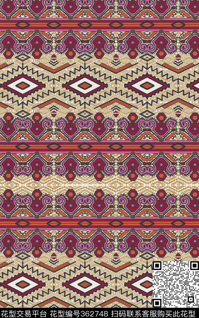 传统印花华亿平台下载（图片编号: 362748） - 瓦栏（Walan）