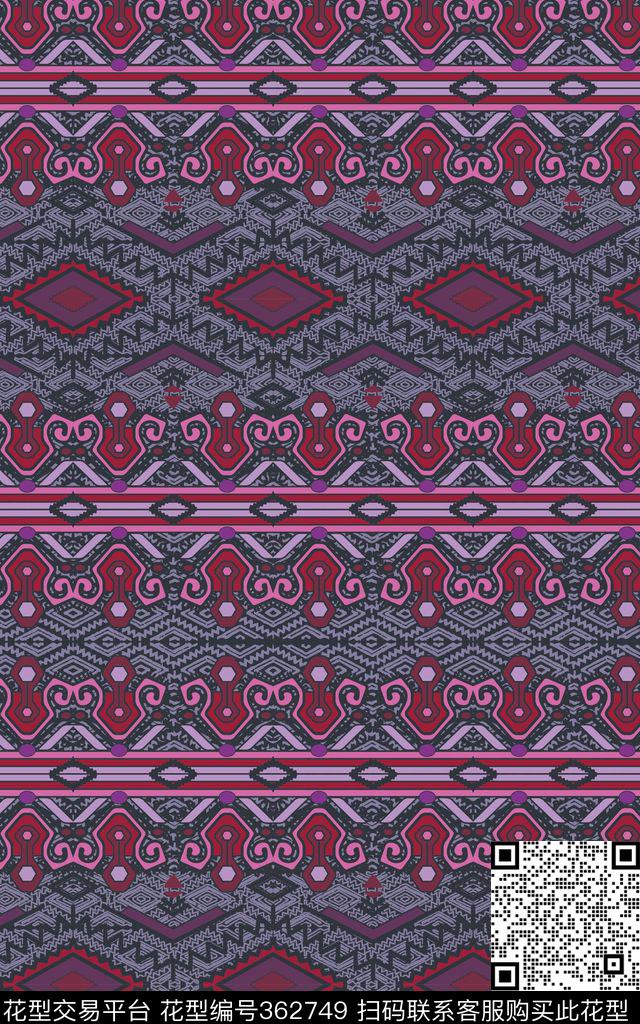 传统印花华亿平台下载（图片编号: 362749） - 瓦栏（Walan）