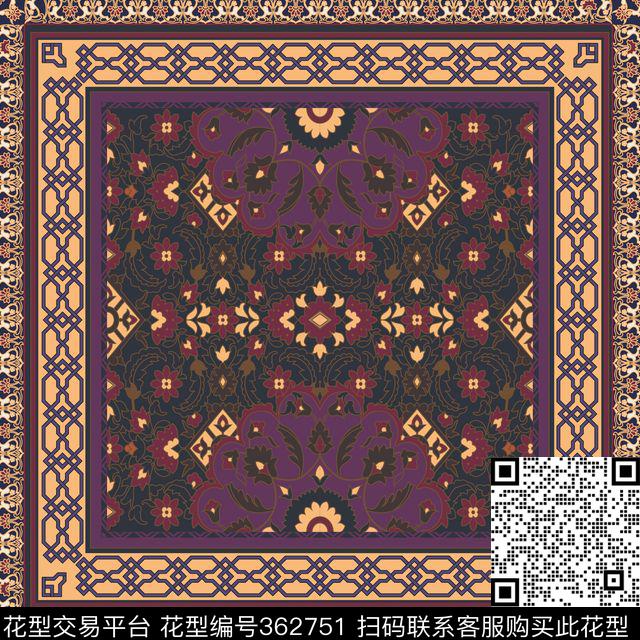 传统印花华亿平台下载（图片编号: 362751） - 瓦栏（Walan）