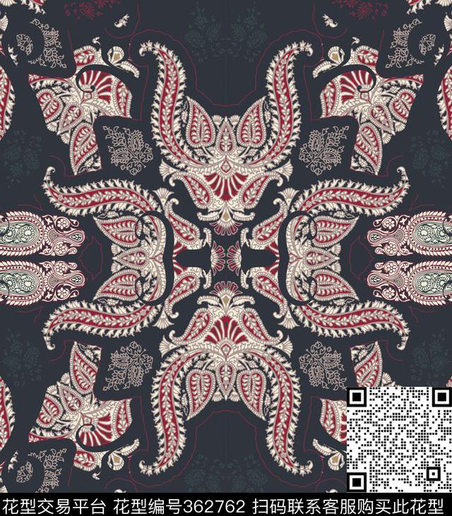 传统印花华亿平台下载（图片编号: 362762） - 瓦栏（Walan）