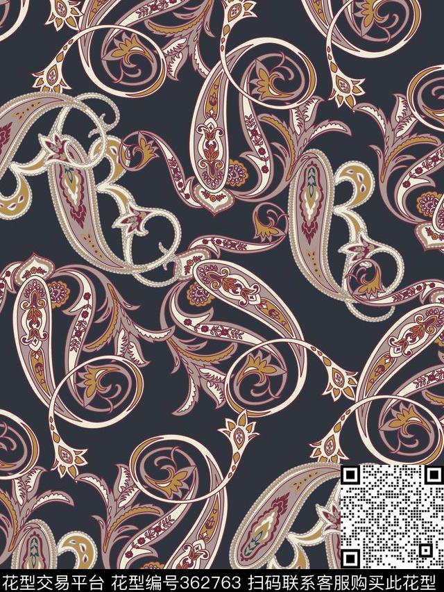 传统印花华亿平台下载（图片编号: 362763） - 瓦栏（Walan）