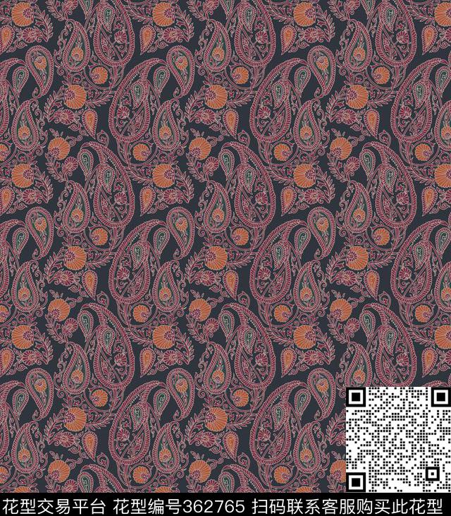 传统印花华亿平台下载（图片编号: 362765） - 瓦栏（Walan）