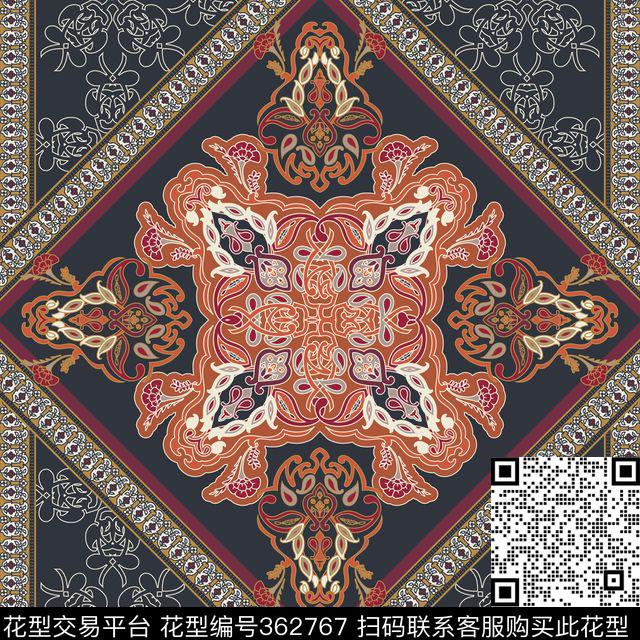 传统印花华亿平台下载（图片编号: 362767） - 瓦栏（Walan）