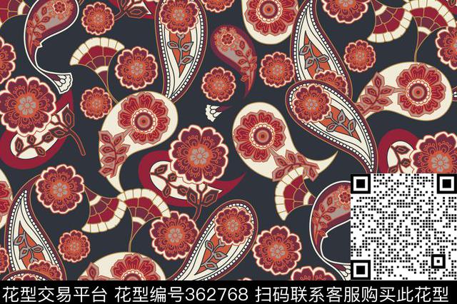 传统印花华亿平台下载（图片编号: 362768） - 瓦栏（Walan）