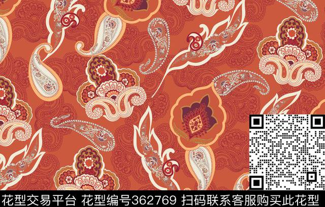 传统印花华亿平台下载（图片编号: 362769） - 瓦栏（Walan）