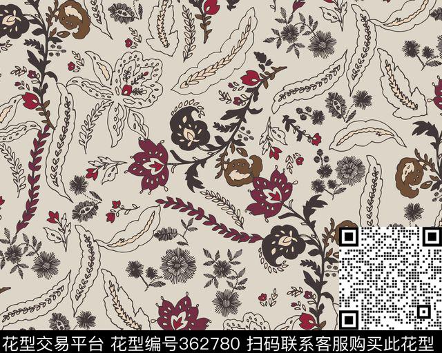 传统印花华亿平台下载（图片编号: 362780） - 瓦栏（Walan）