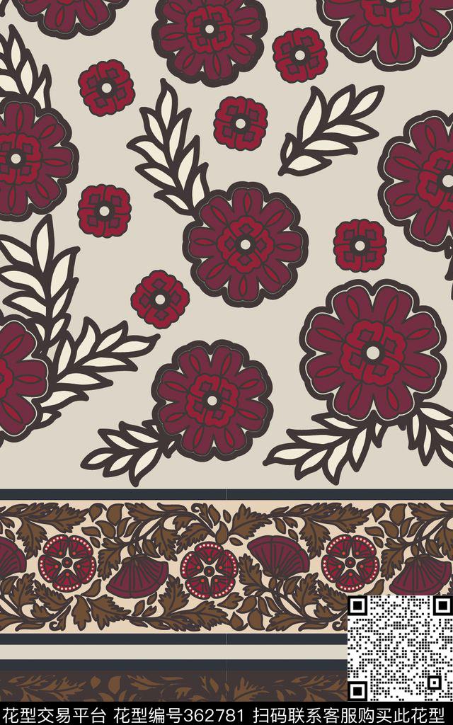 传统印花华亿平台下载（图片编号: 362781） - 瓦栏（Walan）