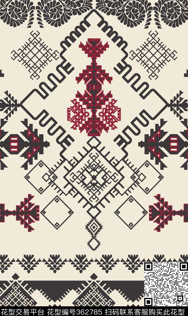 传统印花华亿平台下载（图片编号: 362785） - 瓦栏（Walan）