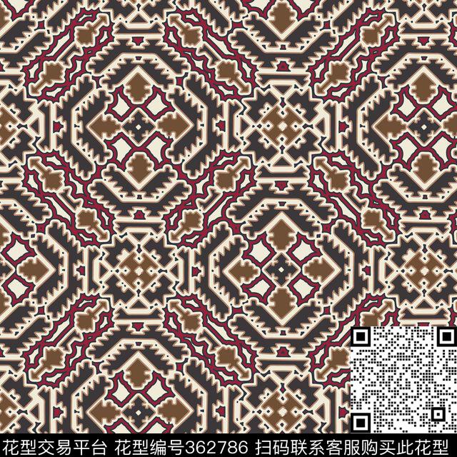 传统印花华亿平台下载（图片编号: 362786） - 瓦栏（Walan）