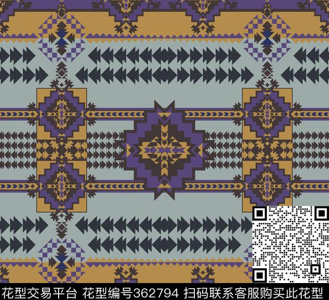 传统印花华亿平台下载（图片编号: 362794） - 瓦栏（Walan）