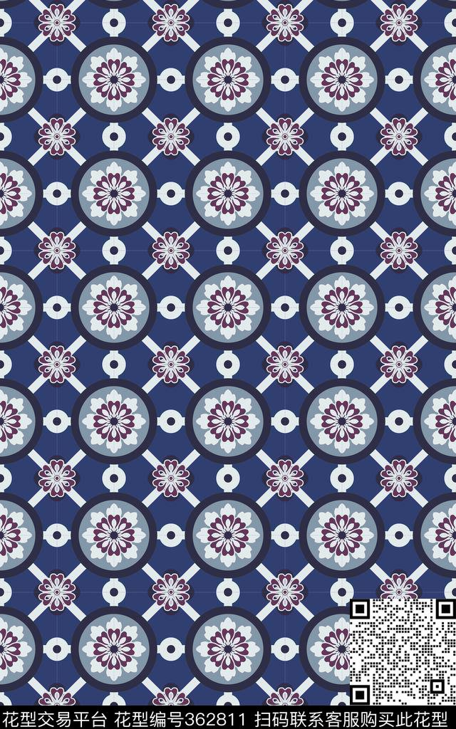 传统印花华亿平台下载（图片编号: 362811） - 瓦栏（Walan）