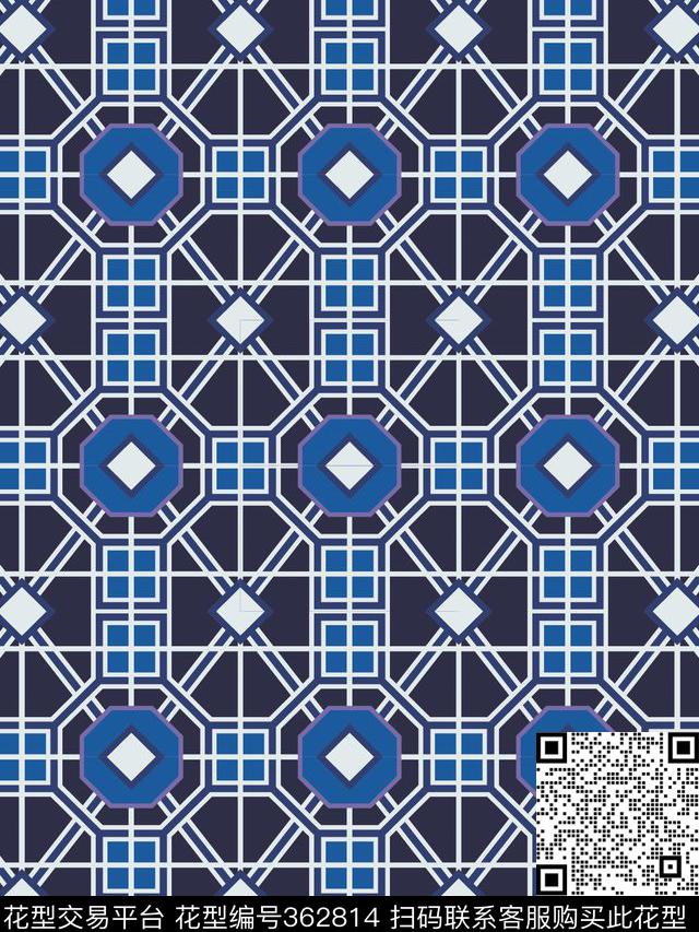 传统印花华亿平台下载（图片编号: 362814） - 瓦栏（Walan）