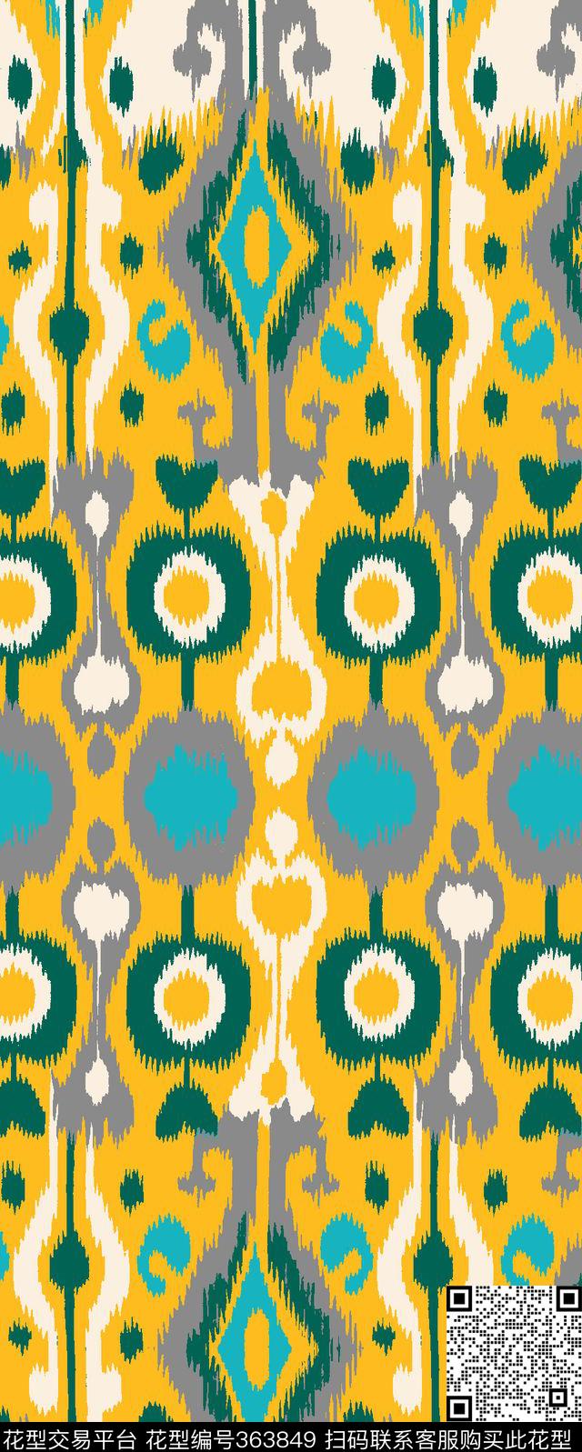 民族传统印花华亿平台下载（图片编号: 363849） - 瓦栏（Walan）