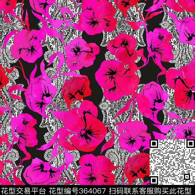 传统印花华亿平台下载（图片编号: 364067） - 瓦栏（Walan）