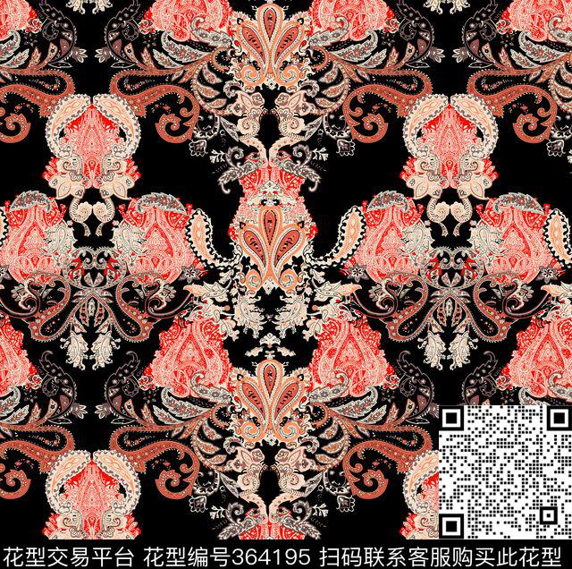 传统印花华亿平台下载（图片编号: 364195） - 瓦栏（Walan）