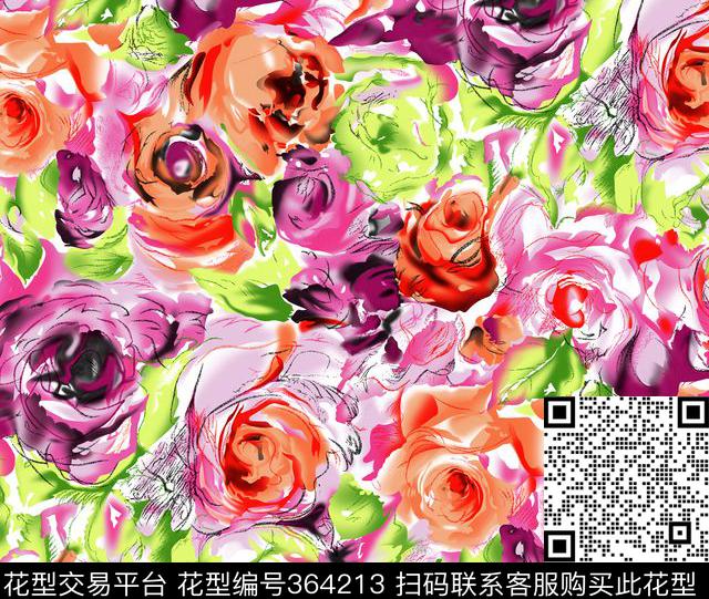 传统印花华亿平台下载（图片编号: 364213） - 瓦栏（Walan）