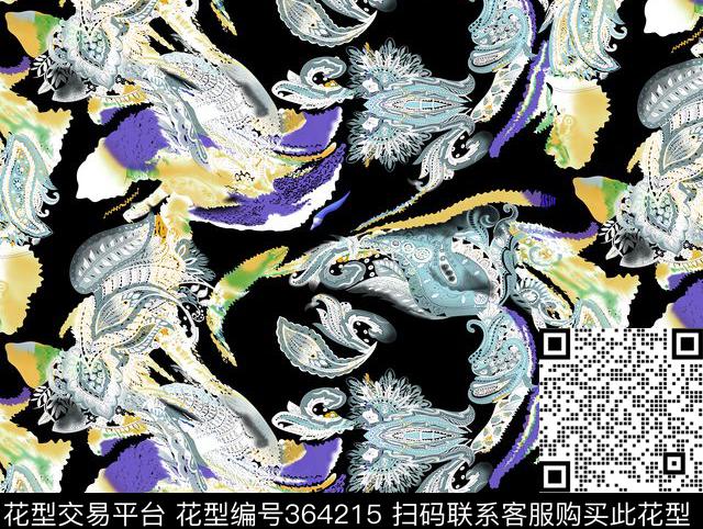 传统印花华亿平台下载（图片编号: 364215） - 瓦栏（Walan）