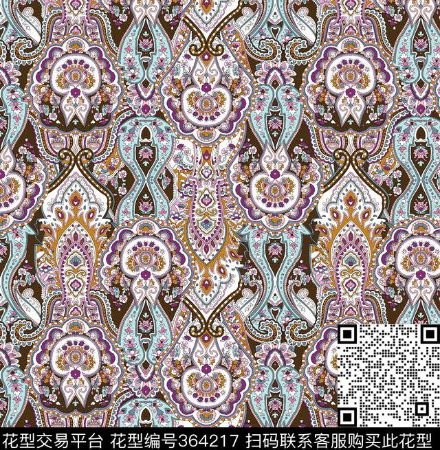 传统印花华亿平台下载（图片编号: 364217） - 瓦栏（Walan）