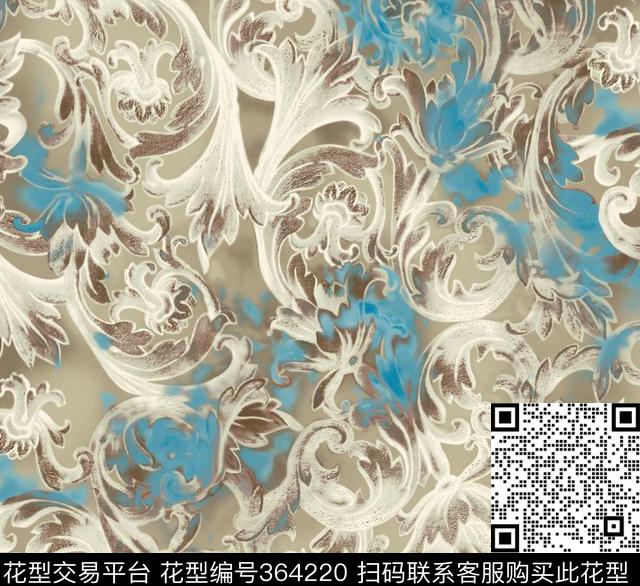 传统印花华亿平台下载（图片编号: 364220） - 瓦栏（Walan）