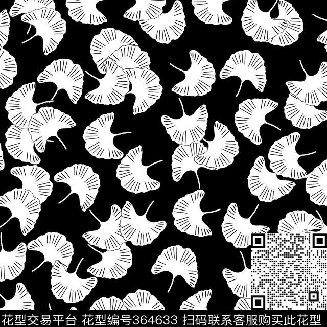 花卉传统印花华亿平台下载（图片编号: 364633） - 瓦栏（Walan）