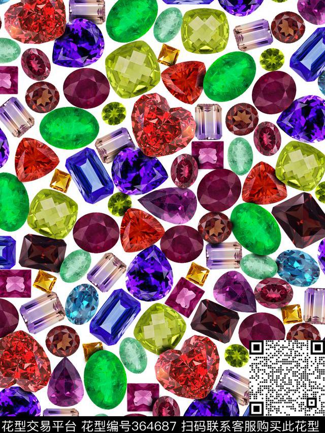 肌理数码印花华亿平台下载（图片编号: 364687） - 瓦栏（Walan）