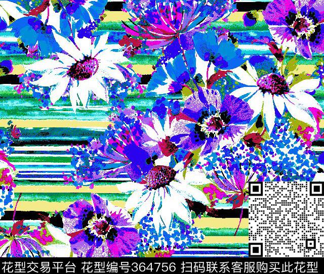 泳衣/内衣/服饰面料华亿平台传统印花华亿平台下载（图片编号: 364756） - 瓦栏（Walan）