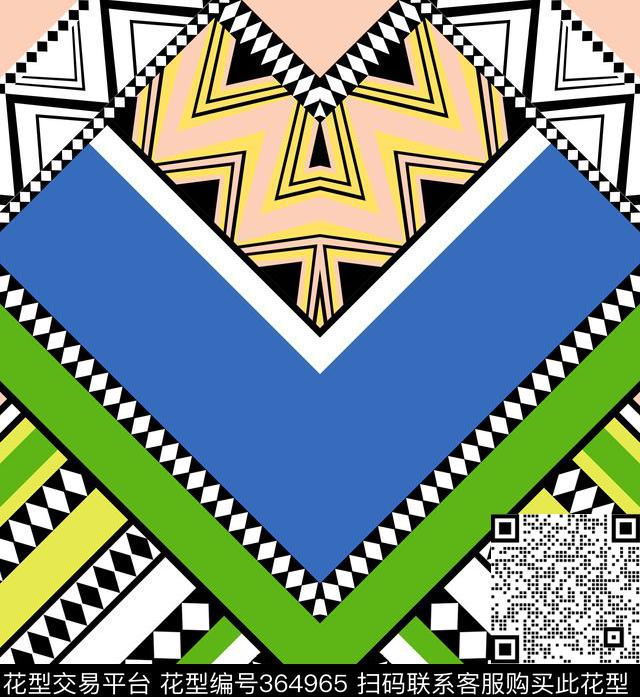 传统印花华亿平台下载（图片编号: 364965） - 瓦栏（Walan）