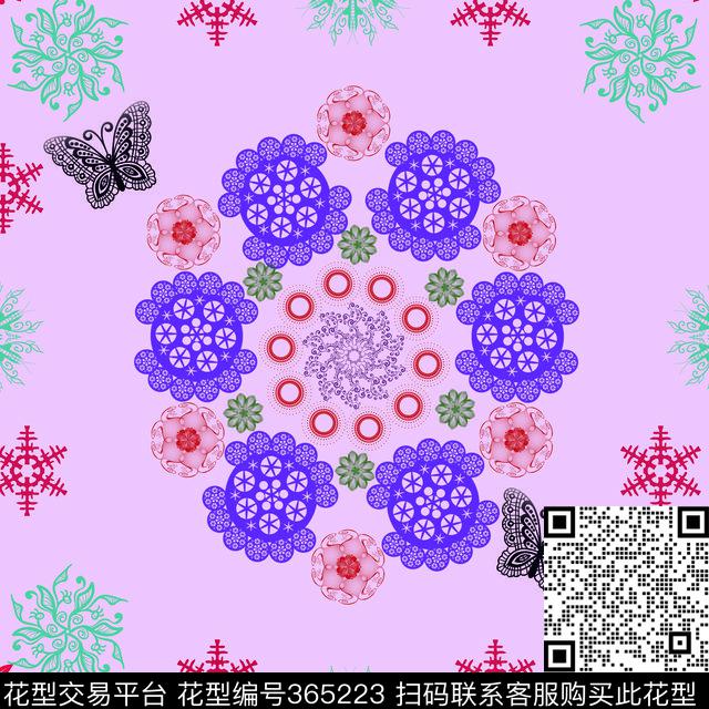 传统印花华亿平台下载（图片编号: 365223） - 瓦栏（Walan）