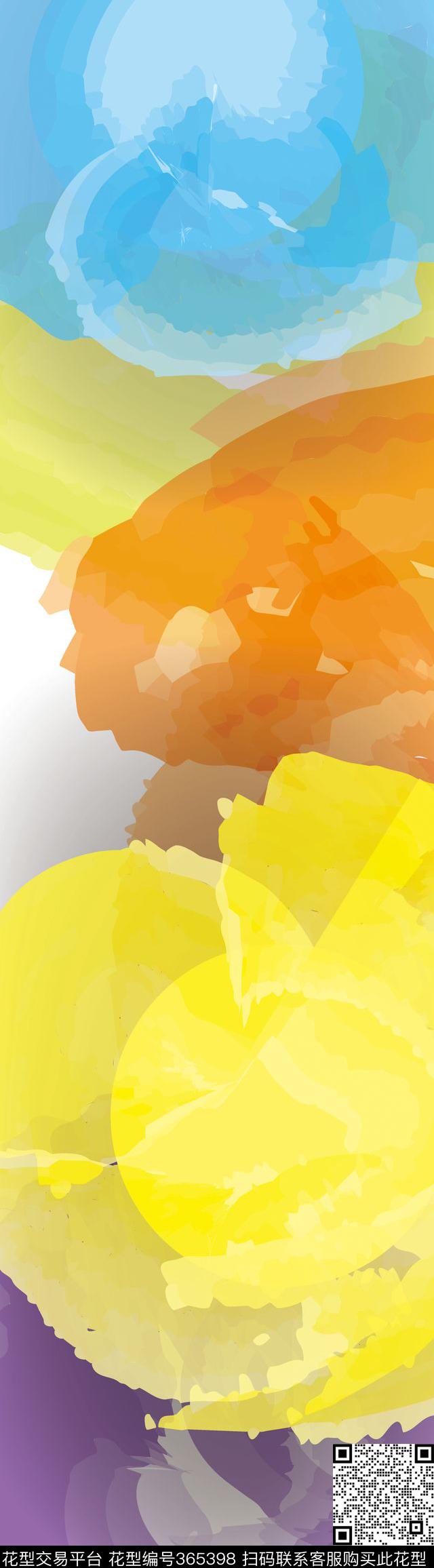 长巾传统印花华亿平台下载（图片编号: 365398） - 瓦栏（Walan）