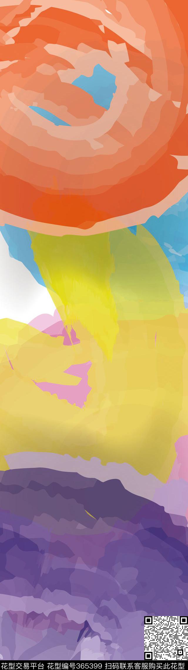 长巾传统印花华亿平台下载（图片编号: 365399） - 瓦栏（Walan）