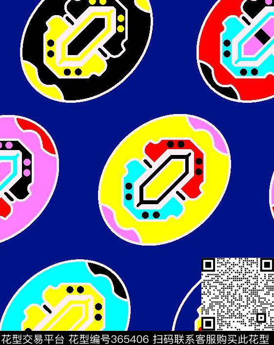 英伦简单大气民族风传统印花华亿平台下载（图片编号: 365406） - 瓦栏（Walan）