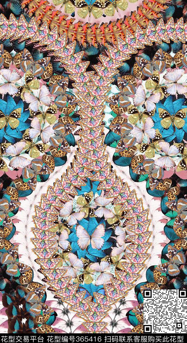 定位动物纹数码印花华亿平台下载（图片编号: 365416） - 瓦栏（Walan）